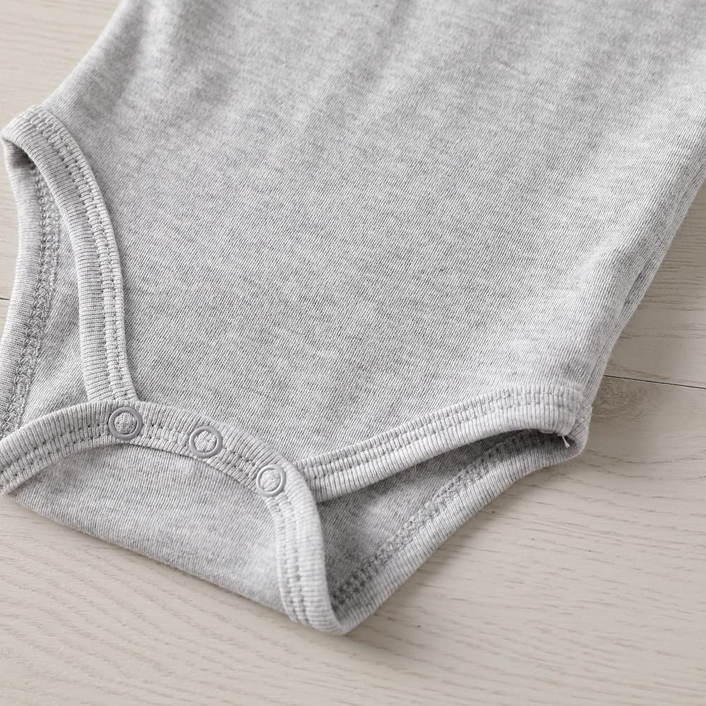 Shlrzy My Aunt Is Cooler Than Dad Baby Boy Clothes Unisex Funny Baby Girl Bodysuit Gray 0-3Months