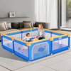 Arejonner Baby Playpen for Toddlers: 6.56x6.56 ft Kid-Safe Enclosed Play Yard | Non-Slip Base, Breathable Mesh - Easy-Portable f