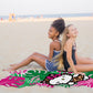 Jay Franco Hello Kitty Bath Pool Beach Towel - Tropical Super Soft & Absorbent 100% Cotton Towel, Measures 28 X 58