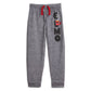 Sesame Street Elmo Baby Boys Fleece Hoodie & Jogger Pants Set Red/Gray 18 Months