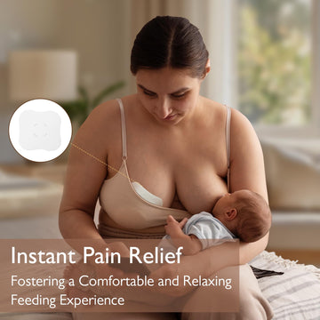 Hydrogel Soothing Gel Pads For Breastfeeding: Breast Pads Reusable For Instant Pain Relief | Provides Cooling Effect | Healing N