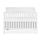 Dream On Me Avery 5-in-1 Convertible Full-Size Baby Crib in White, GreenGuard Gold & JPMA, 3 Mattress Heights, Converts to Toddl