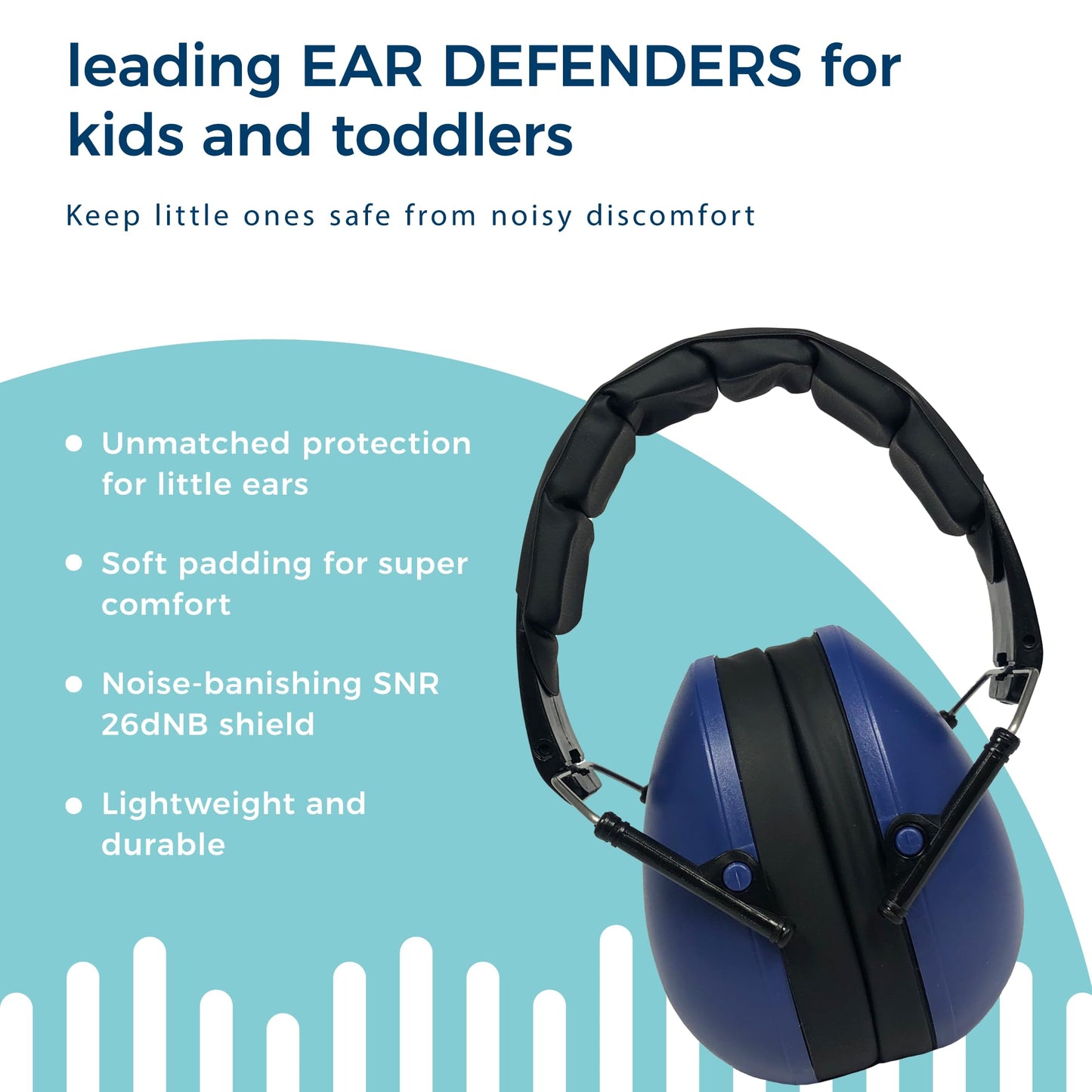 Banz Kidz Earmuffs 2 Years & Up, Noise Cancelling Headphones & Toddler Ear Muffs