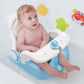 Babybond Baby Bath Seat With Sitting & Lying 2 Modes, 3-Speed Adjustment, Powerful Suction Cups, Infant Bathtub Chair With Soft