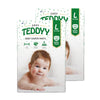 Teddyy Easy Baby L Size Diaper Pant Style 84 Count (Large) | 914 Kg (Pack Of 2) | Long Protection Hours | AntiBacterial | Airy