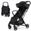 BABY JOY Lightweight Baby Stroller, Compact Travel Stroller for Airplane, Infant Toddler Stroller w/Adjustable Backrest & Canopy