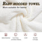 Foinemyed Toddler Baby Bath Towels With Hood 27.5'X55' Soft Hooded Bath Towel Ultra Absorbent Bath Towel For Newborn Boys Girl