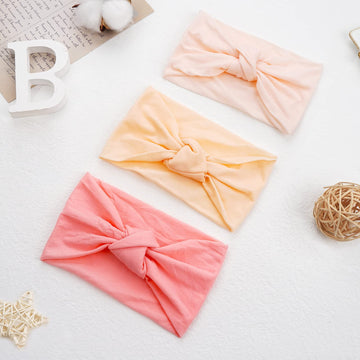 23 Pack Baby Nylon Headbands Hairbands Top Knot Headband Elastics Handmade Hair Accessories For Baby Girls Newborn Infant Toddle