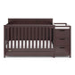 Graco Hadley 5-In-1 Convertible Crib And Changer With Drawer (Espresso) - Greenguard Gold Certified, Crib And Changing -Table Co