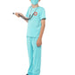 Smiffys Surgeon Child Costume, Medium Blue
