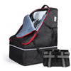 WEXIO 360 Padded Car Seat Travel Bag for Airplane, Waterproof Baby CarSeat Backpack for Air Travel, Universal Fit for Graco Chic