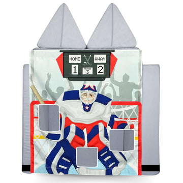 Couch Swag Play Panel for Childrens Foam Sofa Kids Couch (Hockey)