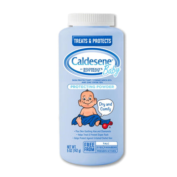 Caldesene Baby Cornstarch Powder With Zinc Oxide 5 Oz (Pack Of 10)