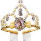 Disguise Disney Princess Belle Beauty & The Beast Classic Girls' Tiara 6 X 5.5 X 3.5 Inches