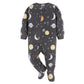 Gerber Baby Boy'S Toddler Loose Fit Flame Resistant Fleece Footed Pajamas 2-Pack, Space, 2T