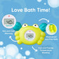 Aycorn Digital Baby Bath & Room Thermometer - Fahrenheit with LED Display & Temperature Warning - Infant Baby Bath Toys Floating