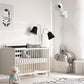 Adjustable Baby Monitor Wall Mount Compatible With Nanit Pro Smart Baby Monitor & Flex Stand, Baby Camera Wall Mount With Perfec