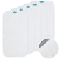Changing Pad Liner 5 Count, Waterproof Larger Changing Pad Cover 28' X 15', Cotton Terry, Absorbent & Skin-Friendly Changing P