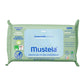 Mustela Baby Home Compostable Cleansing Wipes - Natural Avocado - For Face, Body & Diaper Area - Lightly Fragranced - 99% ingred