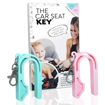 Namra The Car Seat Key - Original Car Seat Key Chain Buckle Release Tool - Easy Unbuckle Opener Aid For Nails, Parents, Grandpar