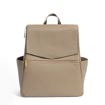 Freshly Picked Classic Leather Diaper Bag Convertible Backpack Tote For Women, Multifunction Maternity Baby Travel Bag, Aspen V2