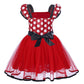 Ibtom Castle Baby Girls' Polka Dots Christmas Birthday Princess Leotard Party Cosplay Pageant Fancy Costume Tutu Dress Up Bows E