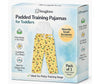 Snugkins Diaper Pants | Potty Training Pajamas For Toddlers, Boys And Girls.100% Cotton. (Sailing Hearts  Pack 1, 12 Months24 