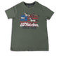 U.S. Polo Assn. Kids Regular Fit Cotton Logo Short Sleeves Crew Neck TShirts (Uktshon0368_Green_12M)