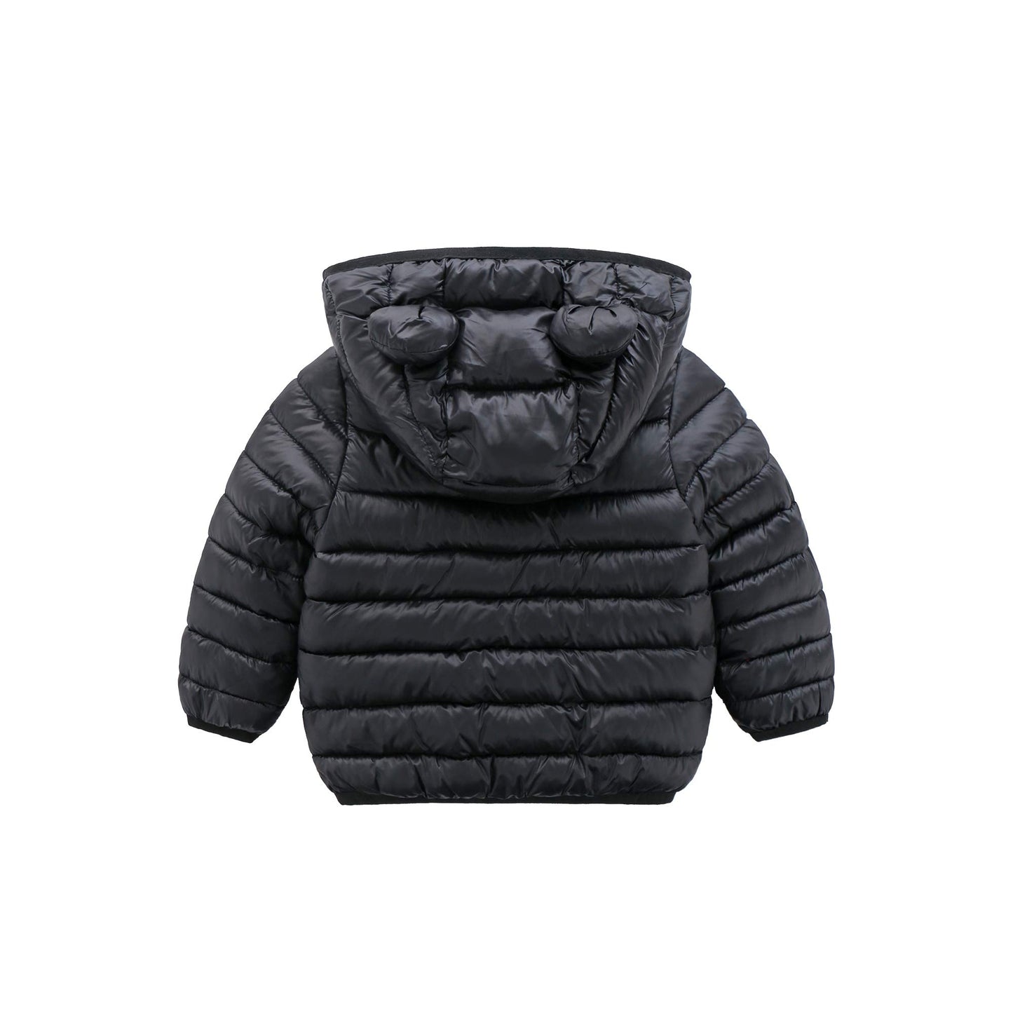 Cecorc Winter Coats For Kids With Hoods Light Puffer Jacket For Girls, Boys | Baby, Infants, Toddlers, 12-18 Months,Black