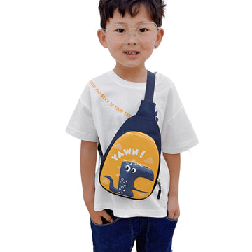 Bembika Baby Shoulder Bag  Stylish Cross Body Sling Bag, Small Daypack For Kids Boys & Girls(28 Years | Yellow)