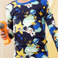 Babee Reshinee Bamboo Viscose Toddler Pajamas Boys Girls Kids Baby 2Pcs Long-Sleeve Pyjamas Set 3-4T Astronaut Snug Fit Sleepwea