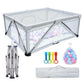 Baby Playpen Foldable 59X71 inch, Large Play Yard,Playpen for Babies and Toddlers, Play Pens for Babies and Toddlers with Gate, 