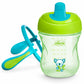 Chicco Semi-Soft Trainer With Bite-Resistant Spout And Spill-Free Lid 7Oz.| Removable, Non-Slip Handles | Top-Rack Dishwasher Sa