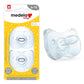 Medela Baby Pacifier | 6-18 Months | Includes Sterilizing Case | 2-Pack | Soft Silicone | BPA-Free | Supports Natural Suckling |