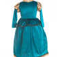 Little Adventures Medieval Princess Dress Up Costume (Small Age 1-3) - Machine Washable Child Pretend Play And Party Dress With