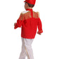 Dress Up America Drum Major Costume For Kids - Red Marching Band Uniform For Boys