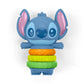 Disney Baby Stitch Twist-a-Stitch Fidget Toy by Bright Starts with Textured Rings and Rattle Beads, On The Go Toy for Newborns &