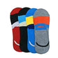Tubination Loafer Socks Unisex AntiSlip Lofer No Show Socks Multi Color (Pack Of 6)
