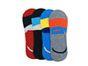 Tubination Loafer Socks Unisex AntiSlip Lofer No Show Socks Multi Color (Pack Of 6)