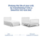 Graco Storkcraft Crib (and Mini Crib) Conversion Kit - Converts All Compatible Storkcraft 4-in-1 and 5-in-1 Convertible Cribs an