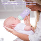 Audrwall Silicone Sleeves For Avent Natural Glass Baby Bottles, Bpa Free, Anti Breakage Baby Bottle Holder (Purple + White + Pin