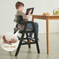 Leesinwing Solid Wood High Chairs For Toddlers,High Chair Grows With Kid For Dining, Study Chair For Children