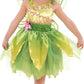 Costumes Usa Classic Tinker Bell Halloween Costume For Girls, Peter Pan, Small (4-6), Includes Dress And Wings