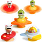BEESTECH Suction Cup Spinner Toys for 1 2 3 Years Old Boys Girls, Bath Toys for Toddlers 1-3, Travel Toys for Kids Car Rides Fli