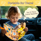 NUOLUTH Montessori Busy Book for Toddlers 1-3, Poke A Dot Sensory Quiet Book - Educational Learning Activities for 1-2 Year Old,