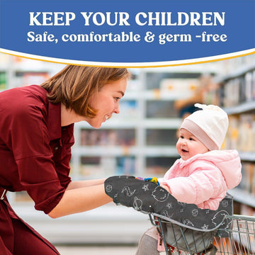 Shopping Cart Cover For Baby Pillani, Baby Registry Items, High Chair Cover For Restaurant Seat, Grocery Cart Cover For Baby Gir