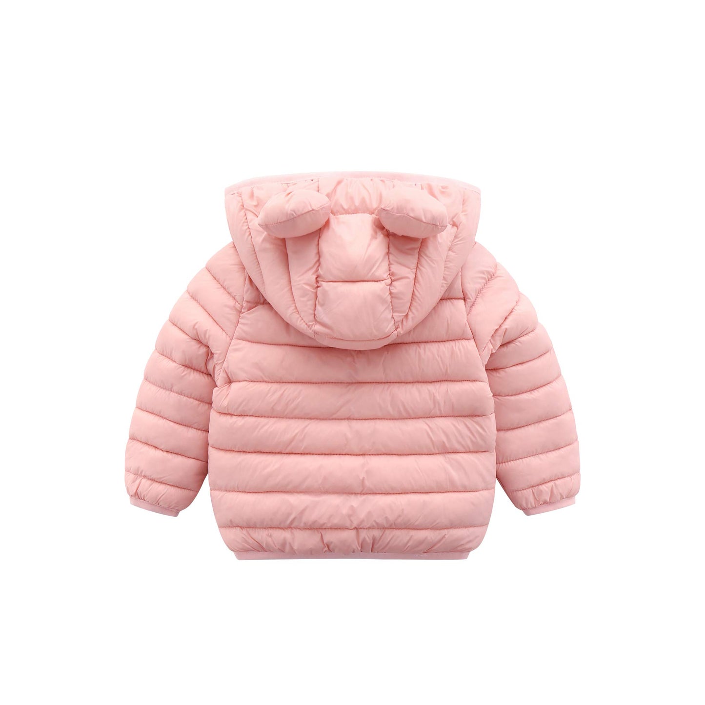 CECORC Winter Coats for Kids with Hoods Light Puffer Jacket for Girls | Baby, Infants, Toddlers, 3T,Pink
