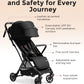 Momcozy Clickgo Lightweight Stroller, Compact Travel Stroller For Airplane With One-Click Fold, Baby Stroller And Toddler Stroll