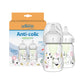 Dr Brownas Natural Flowa Anti-Colic Options+A Wide-Neck Baby Bottle Designer Edition Bottles, Woodland Decos, 5 Oz150 Ml, Level