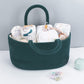 Baby Diaper Caddy Organizer For Boy Rope Nursery Storage Bin Basket Portable Holder Tote Bag For Changing Table Car Travel Baby